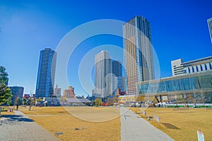 Shimamidori Disaster Prevention Park and Ikebukuro Building