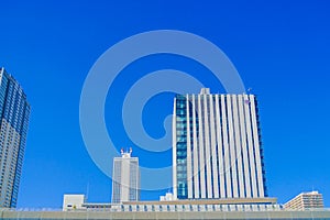 Shimamidori Disaster Prevention Park and Ikebukuro Building