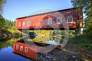 Shimanek Covered Bridge Oregon