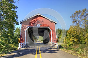 Shimanek Covered Bridge Oregon 2