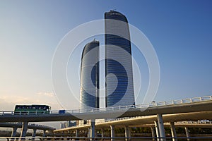 Shimao Towers and Yanwu Bridge, Xiamen, China