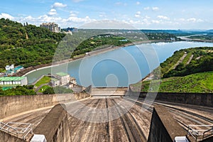 Shimen Dam and Shihmen Reservoir at Taoyuan