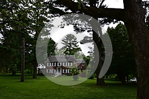 shimer college campus in mount carroll IL sawyer house