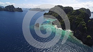 Shimizu Island in El Nido, Palawan, Philippines.