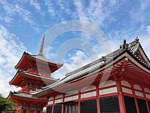 Shimizu temple, Kyoto, Japan
