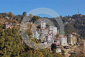 Shimla Hill Station in Himachal Pradesh, India