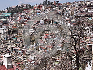 Shimla townscape, India