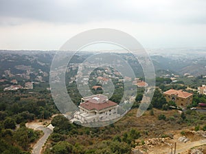 Shimlen. mount of Lebanon photo