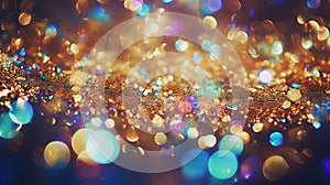 shimmer glow glitter background