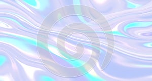 Ethereal Holographic Abstract with Soft Glowing Effects photo