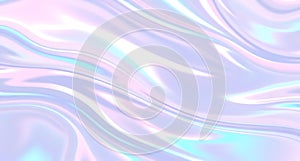Shimmering Holographic Waves for Modern Design photo