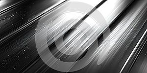 Shimmering metallic surface reflecting light in a dynamic abstract composition creating a sense of depth and