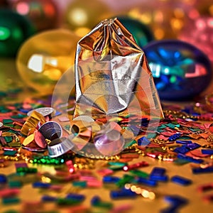 Shimmering New Years Party Favors