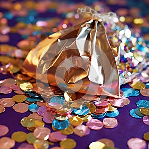 Shimmering New Years Party Favors