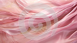 shimmering pink silk background