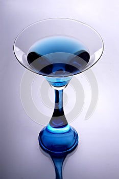 Shimmering Wine Glass