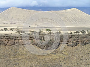 Shimo la Mungo crater near Oldonyo Lengai