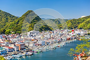 Shimoda, Japan Town Skyline