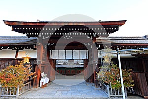 Shimogamo Shrine, a Shinto shrine at Shimogamo Izumikawacho, Sakyo