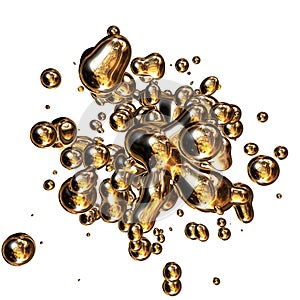 Shine of blobs photo