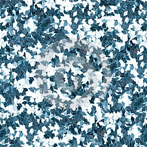 Shine light blue glitter, sparkle confetti texture. Christmas abstract background, seamless pattern. Perfect beautiful