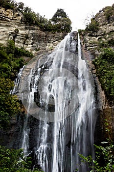 Shine waterfall in Napier, NZ