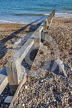 Shingle beach