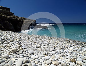 Shingle beach