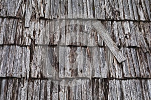 A shingle roof in Lithuania, Suminai ethnographic village