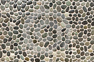 Shingle stone wall texture