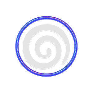 Shining circle frame Transparent Background