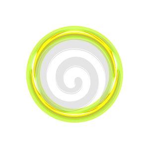 Shining circle frame Transparent Background