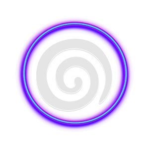 Shining circle frame Transparent Background