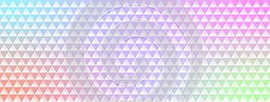 Shining Colorful Gradient Background with Triangles Mosaic Pattern