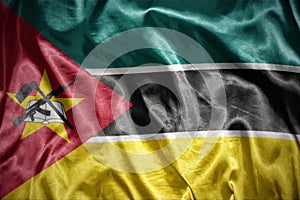 shining mozambican flag