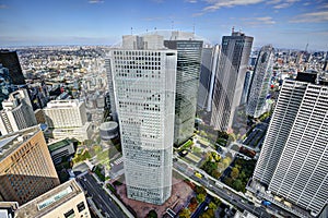 Shinjuku District of Tokyo