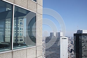 Shinjuku Skyline from Tokyo Metropolitan Government Building