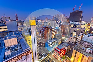 Shinjuku, Tokyo, Japan Cityscape at Twilight