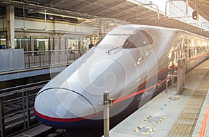 Shinkansen Bullet Train at Japan