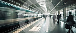 Shinkansen at Terminal in Tokyo Japan, high speed train known as bullet train which has been an efficient means of