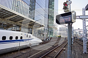 Shinkansen in Tokyo, Japan