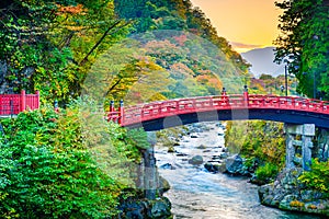 Shinkyo Sacred Bridge in Japan