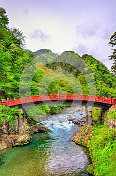 Shinkyo, Sacred Bridge, main way to the Futarasan Shrine in Nikko