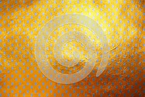 Shinning silver luxury creative digital abstract texture pattern on golden background. Design element