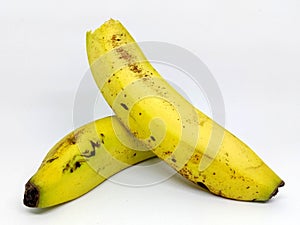 Shinning yellow banana