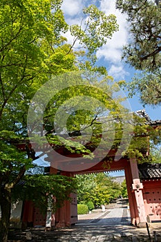 Shinnyo-do Temple of fresh verdure, Kyoto, Japan