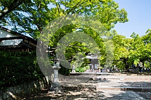 Shinnyo-do Temple of fresh verdure, Kyoto, Japan