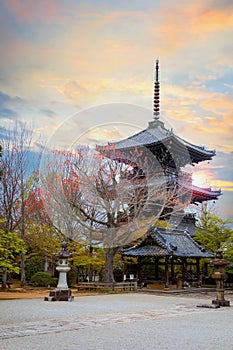 Shinnyodo or Shinshogokurakuji temple in Kyoto, Japan