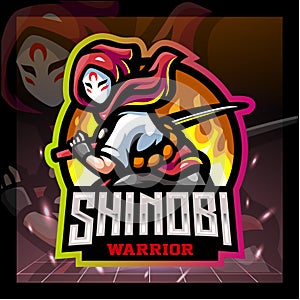 Shinobi mascot. esport logo design photo
