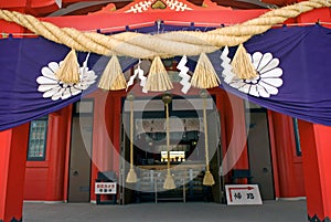 Shinto shrine, Sendai, Japan